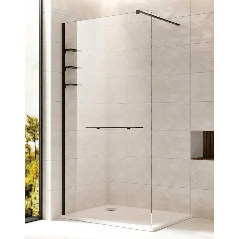 Enmon Brend Walk in Matt Black 90 x 195 lijeva