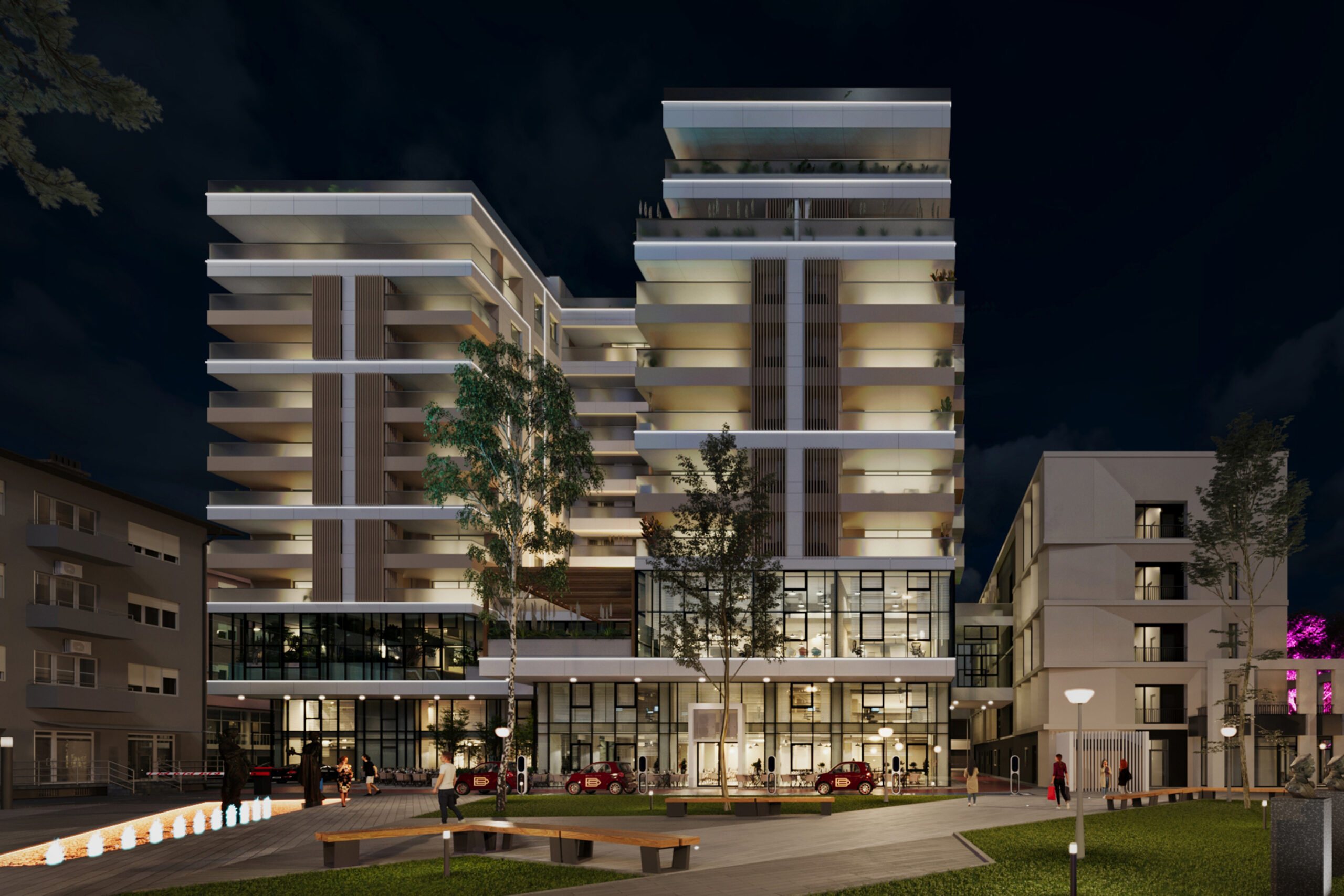 BIJELI DVOR Jedinstven poslovno stambeni kompleks